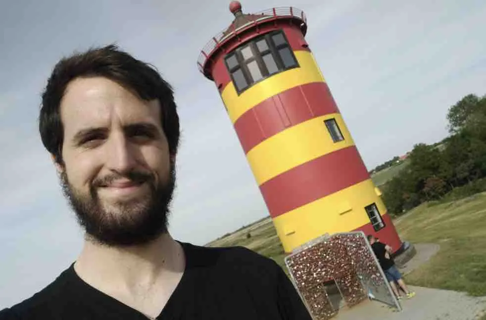 chema by a tower