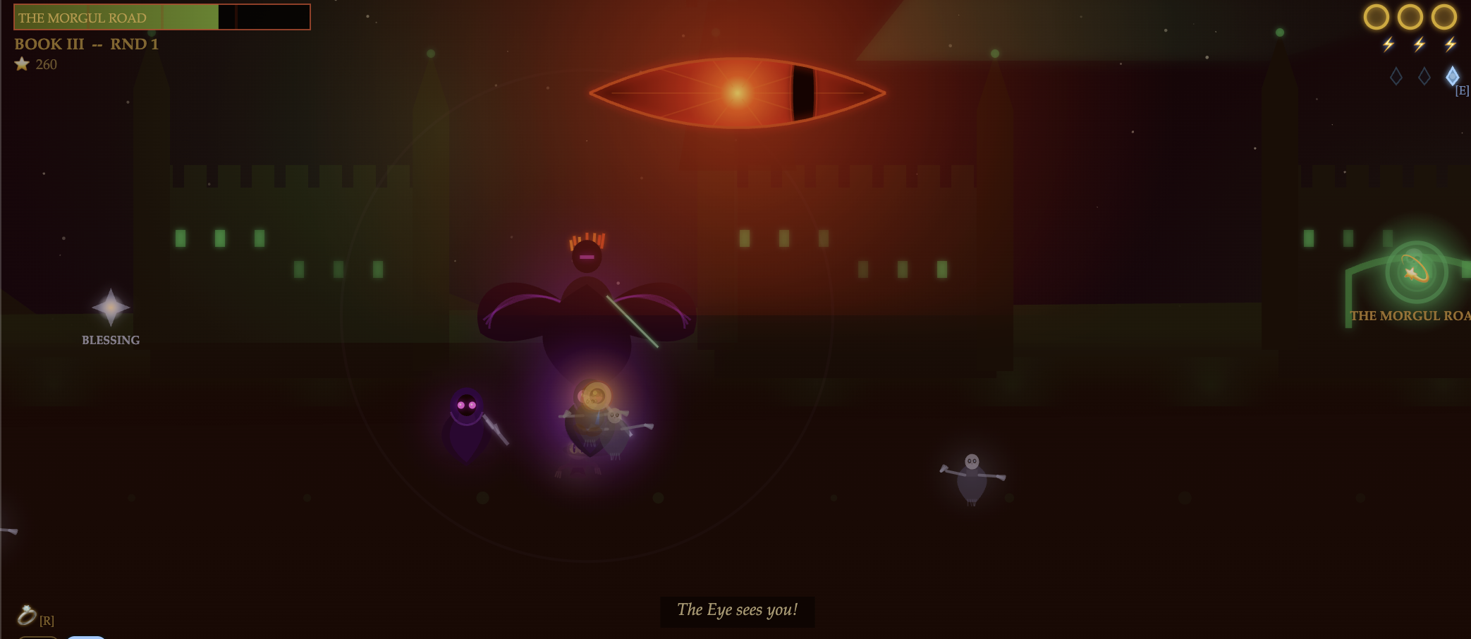 Minas Morgul: the Eye sees you