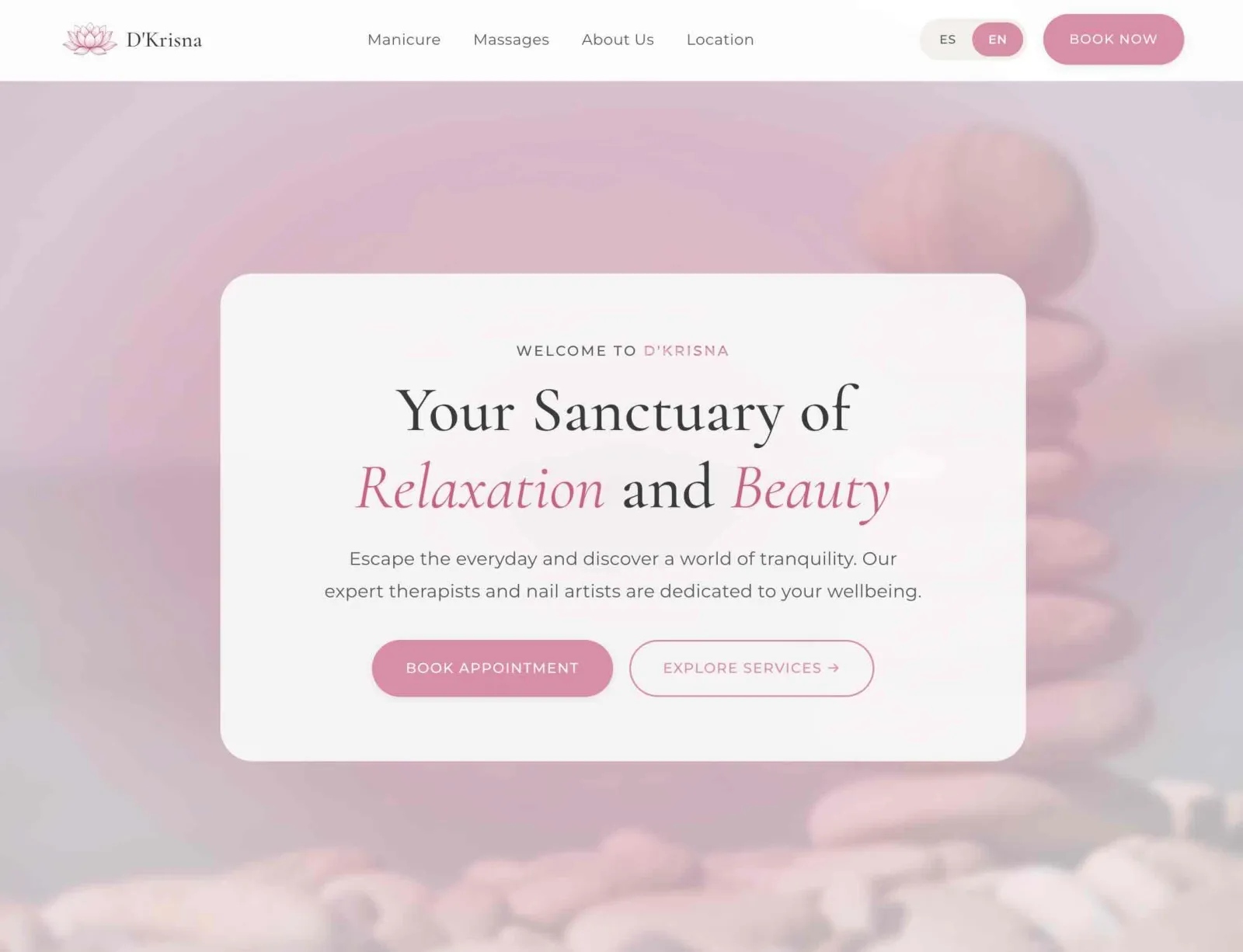 D'Krisna website