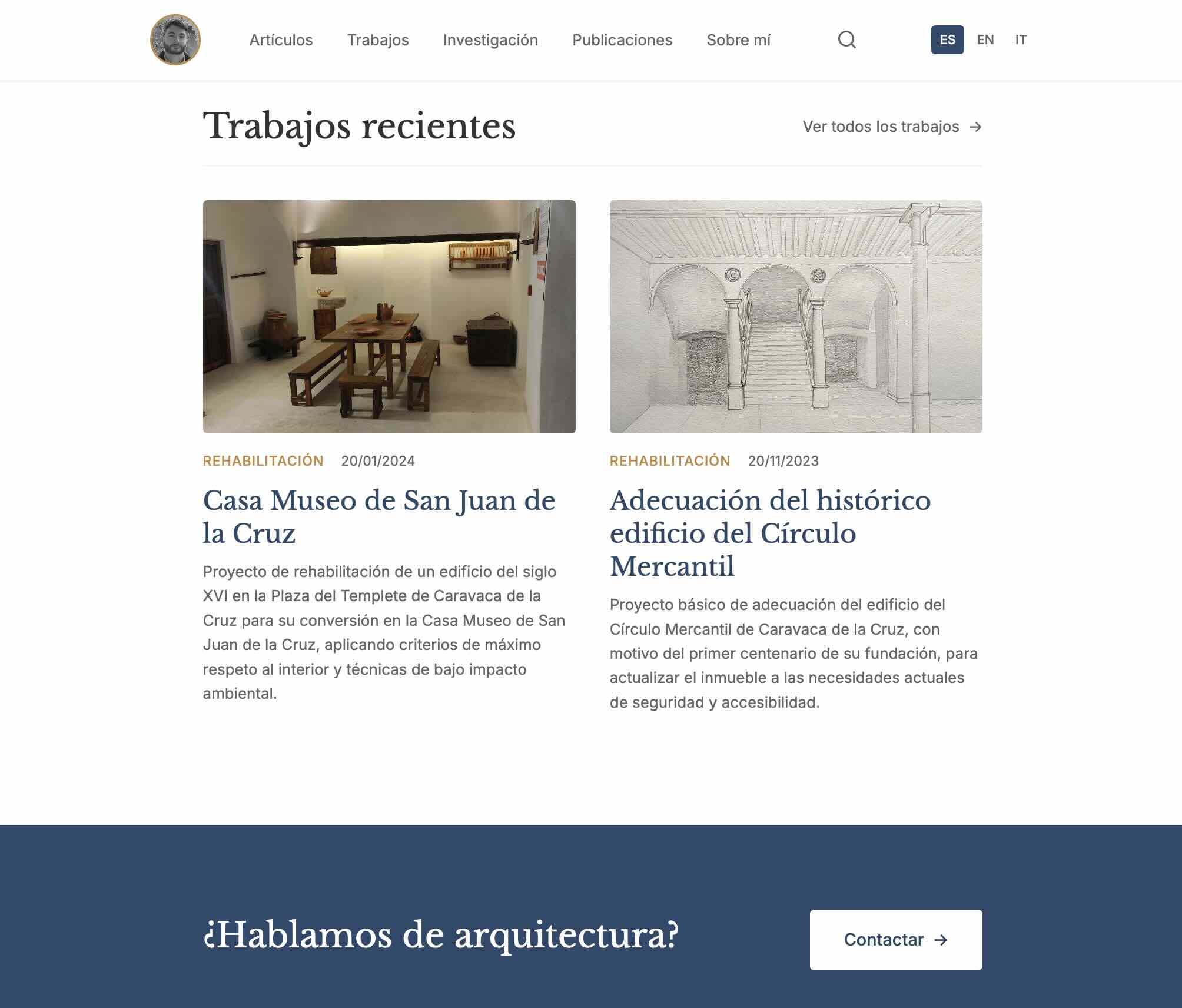 Fco Sandoval Gómez website