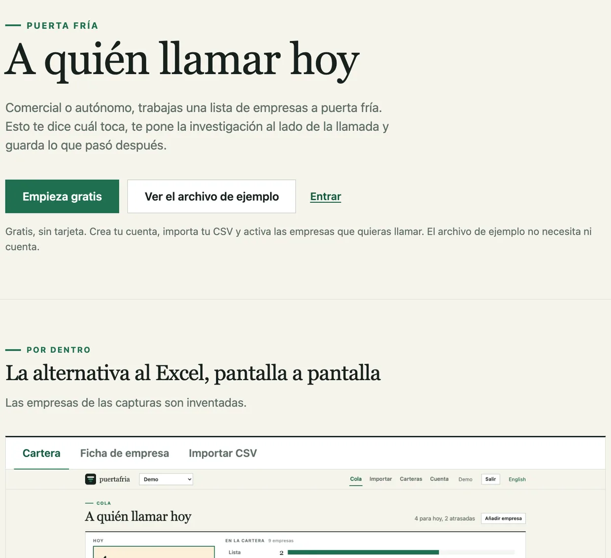 puertafria sales app