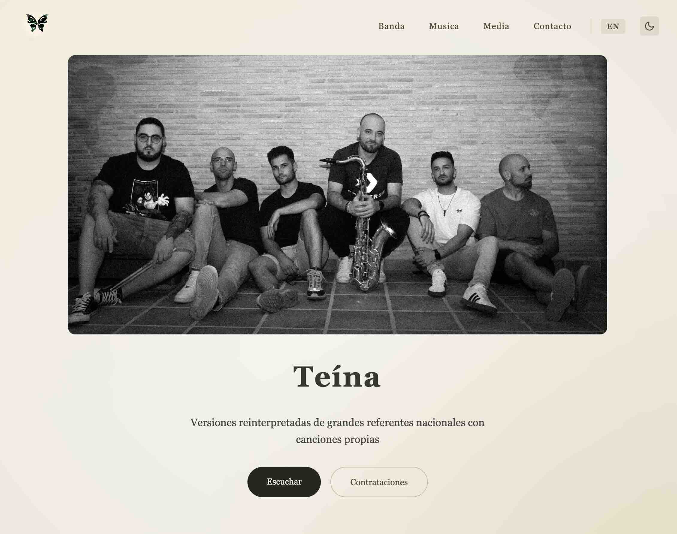 Teína website
